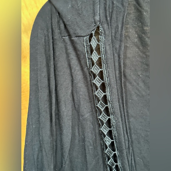 Viscose Black Cardigan - Picture 3 of 4